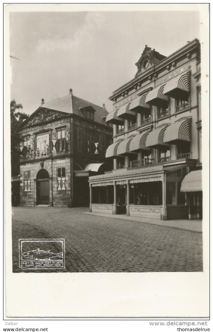 _5pk-239: HOTEL " DE ZALM" GOUDA   : Verstuurd : 1958 > Oostende - Gouda