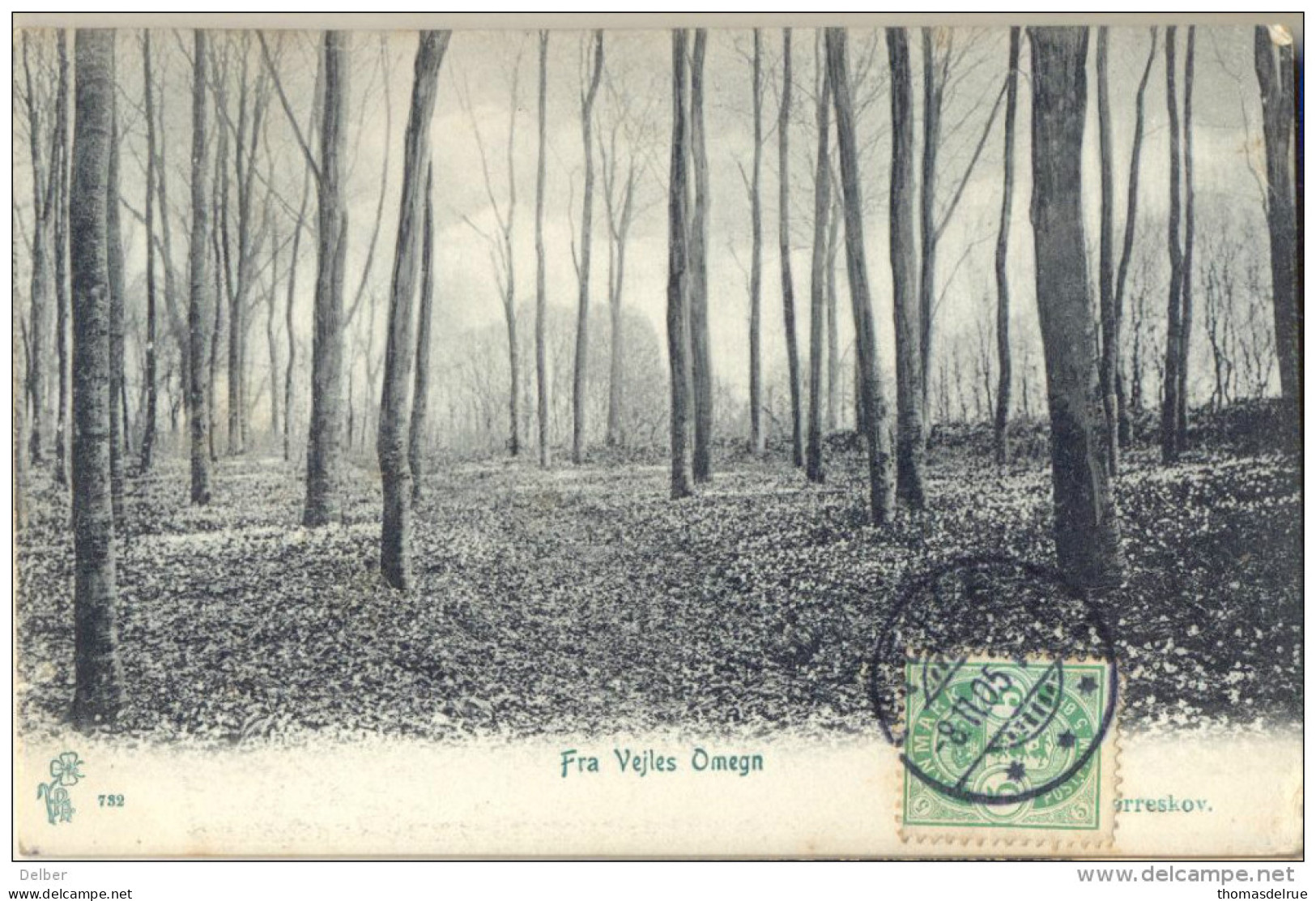 _5Pk978: N°35 / BREVKORT: SFra Vejles Omegn ....> Tryksag.... > Anvers Belgien... - Storia Postale