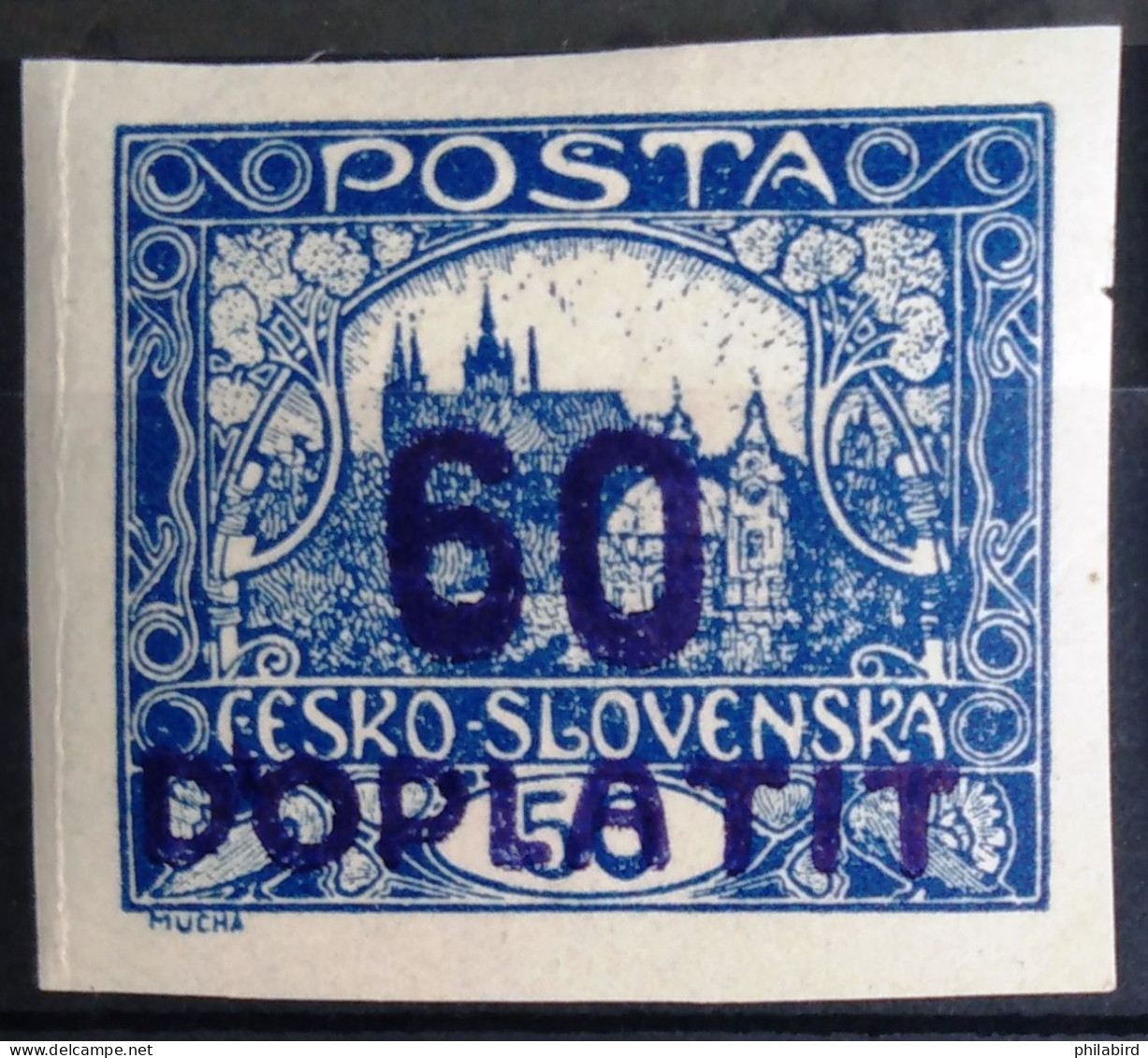 TCHECOSLOVAQUIE              TAXE  N° 23                  NEUF* - Postage Due