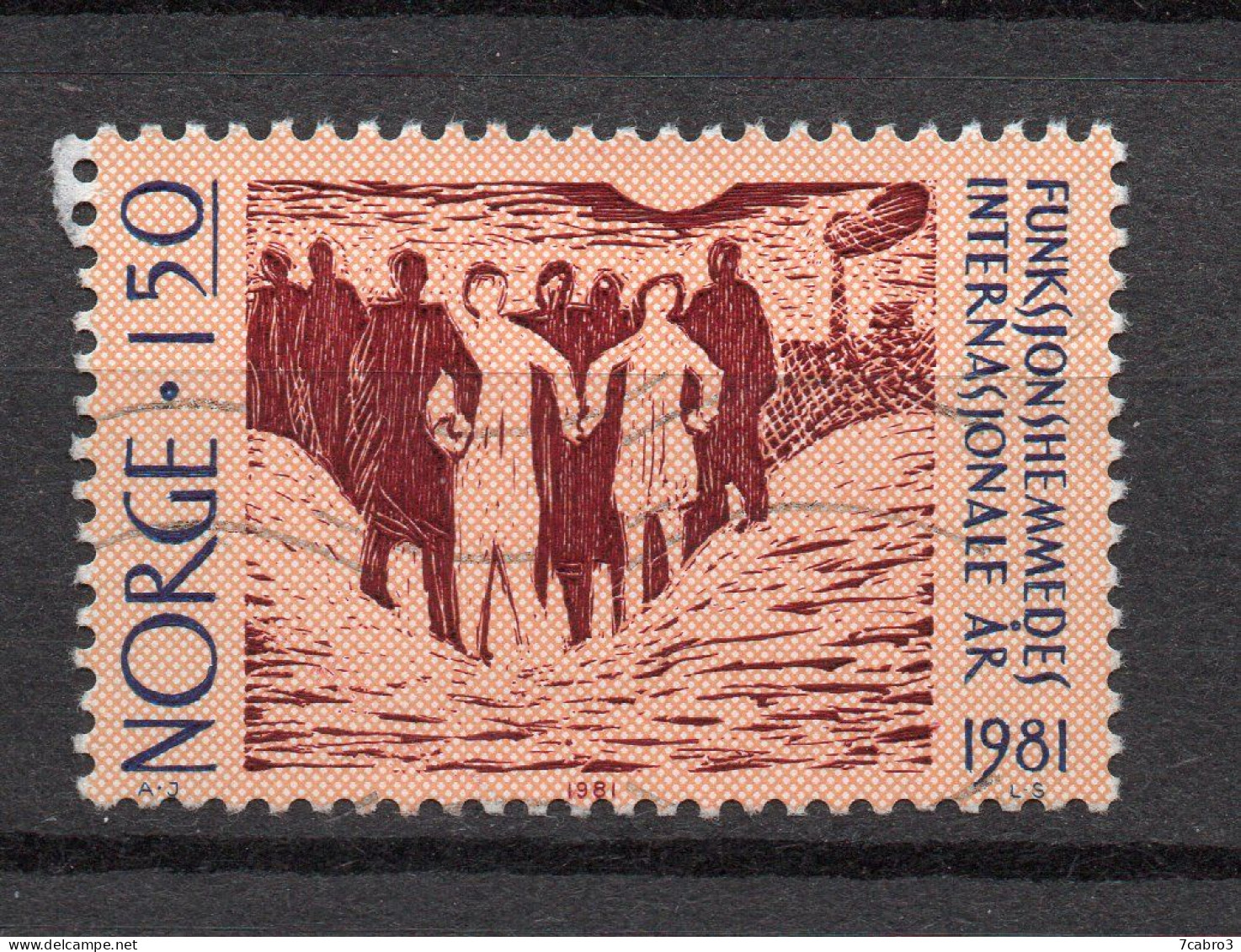 Norvège Y&T N° 801  Mi N° 845 * Oblitéré - Used Stamps