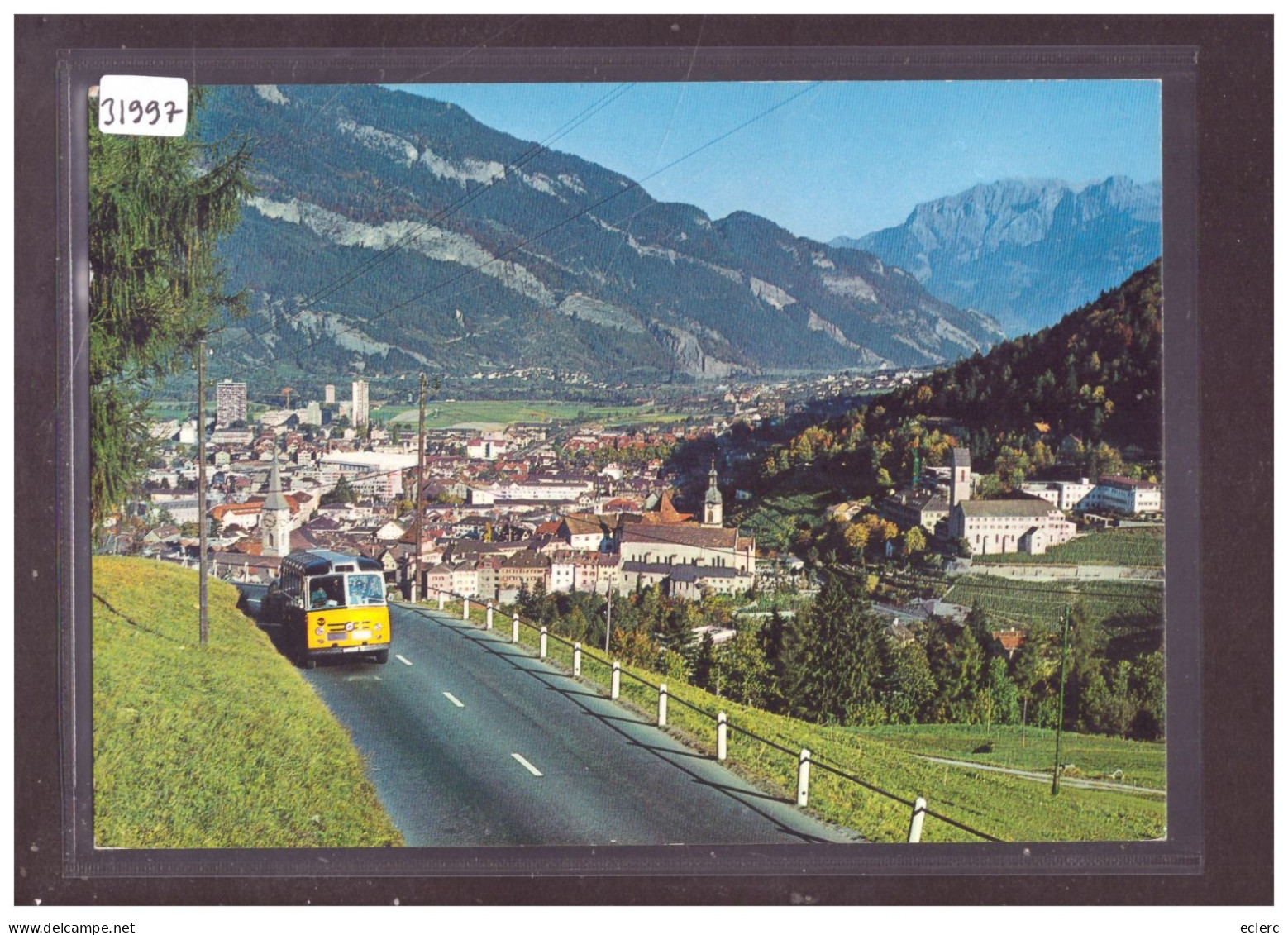 FORMAT 10x15cm - COIRE - CHUR - POSTAUTO - AUTOCAR POSTAL - TB - Coire