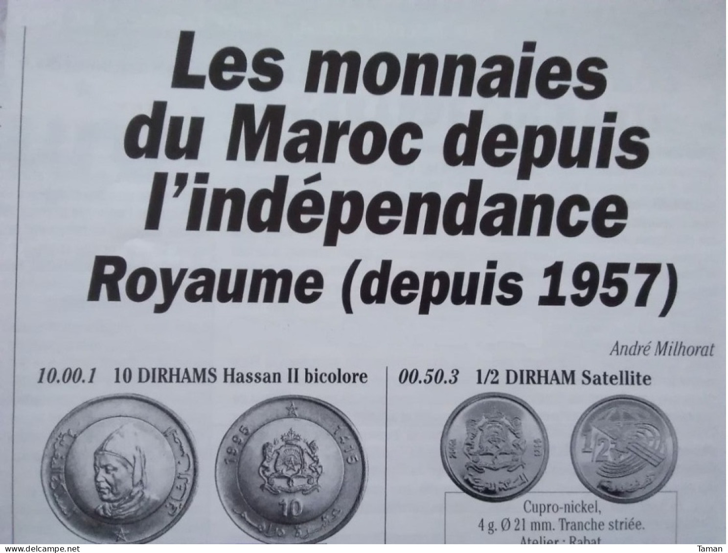 Numismatique & Change - Morlon 50 C 1939 - Maroc - 5 Francs Second Empire - Orléans - Limoges - Français