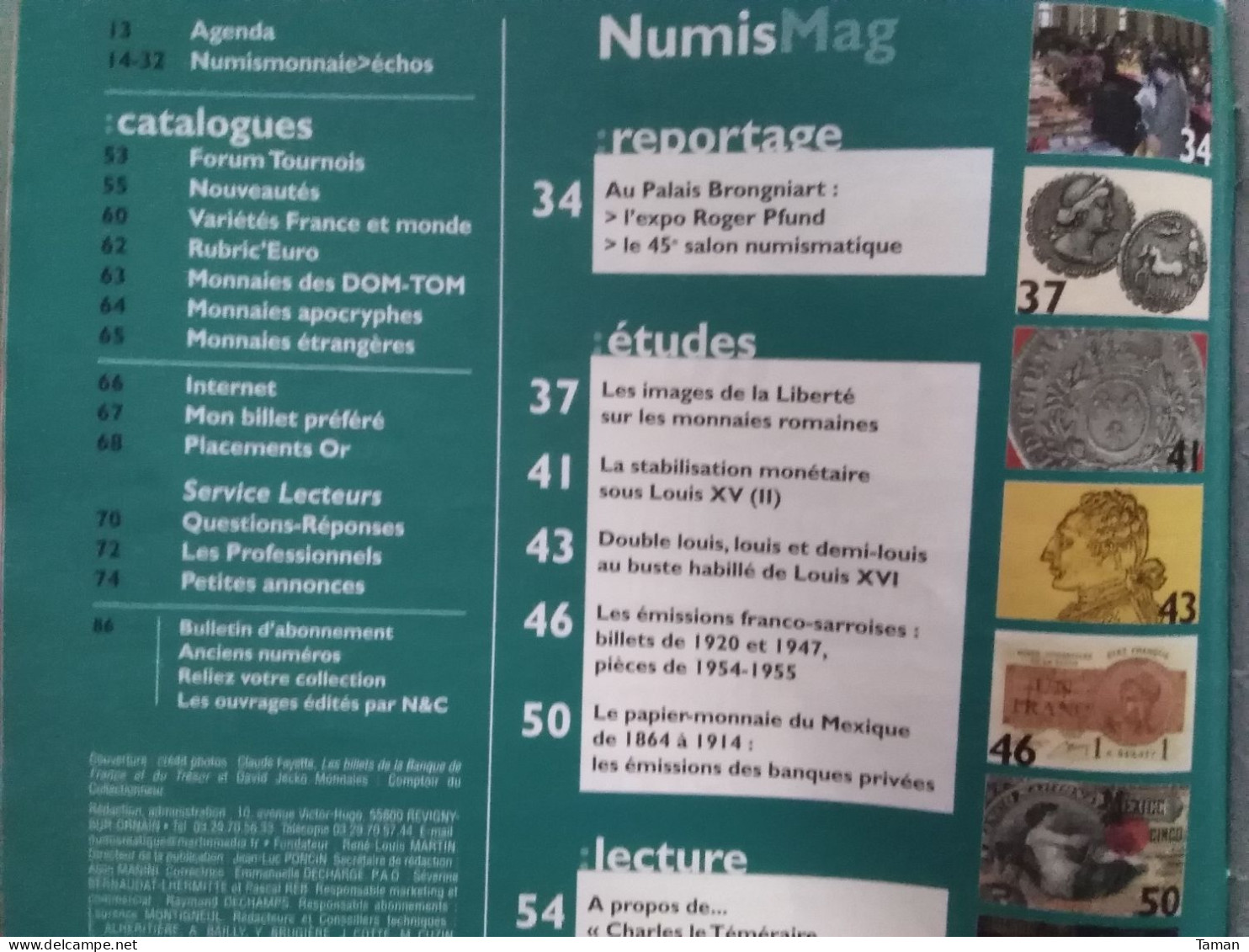 Numismatique & Change - Grèce - Romaines - Régence Louis XV - Paris Sous La Révolution - Morlon - Francés