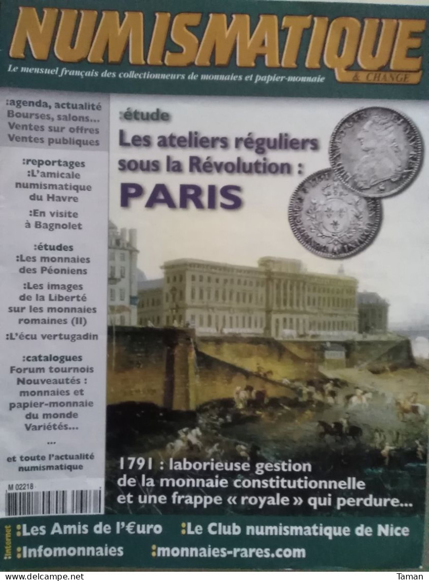 Numismatique & Change - Grèce - Romaines - Régence Louis XV - Paris Sous La Révolution - Morlon - Frans