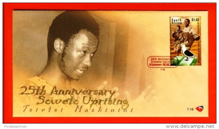 RSA, 2001, Mint F.D.C., MI 7-18, Soweto Uprising - Covers & Documents