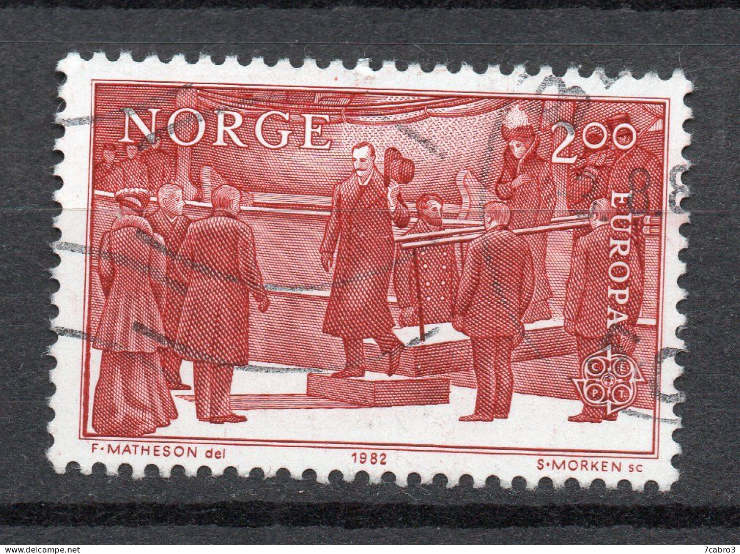 Norvège Y&T N° 821  MiN° 865 * Oblitéré - Oblitérés