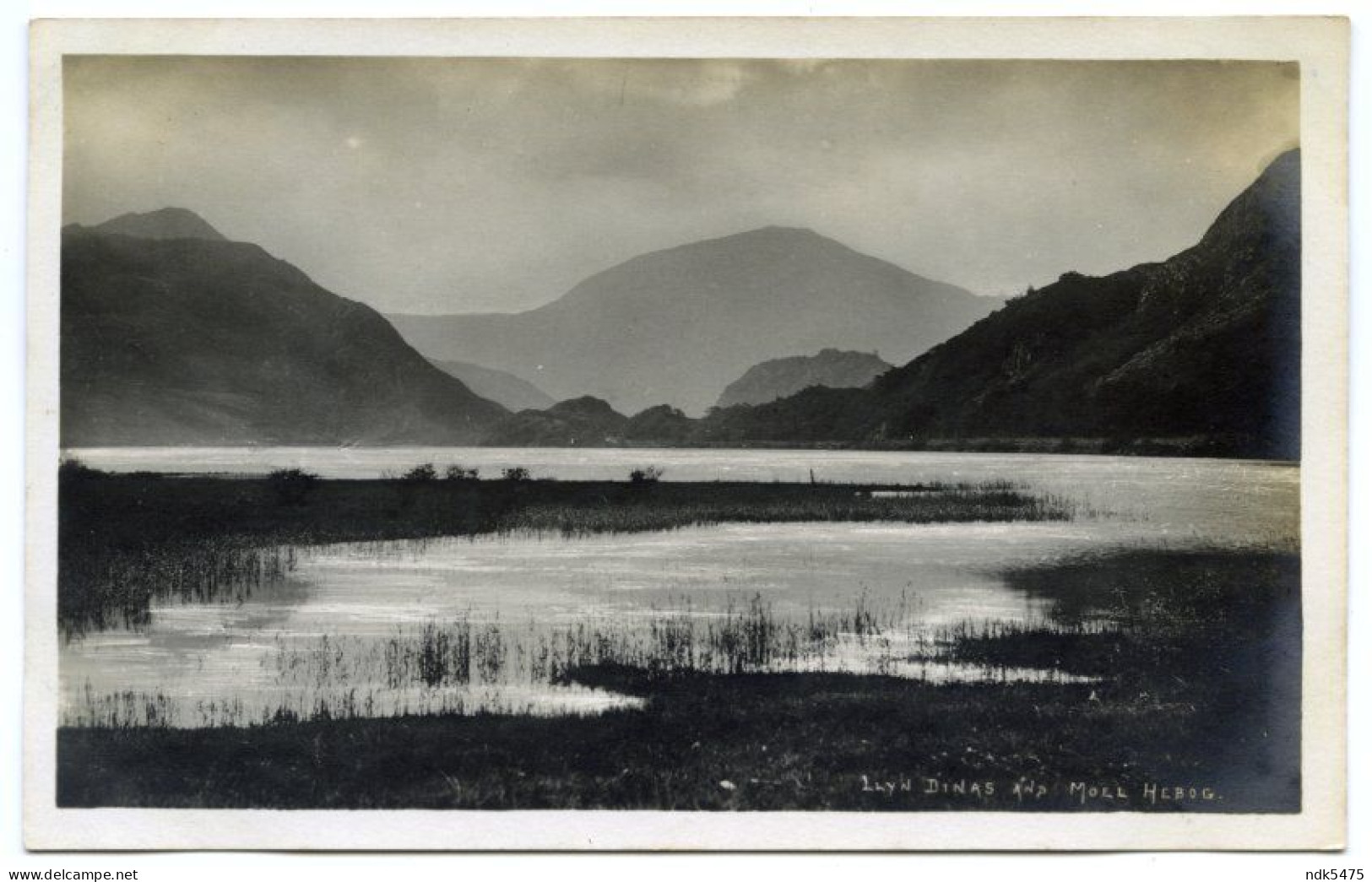 LLYN DINAS AND MOEL HEBOG (ABRAHAMS) - Caernarvonshire