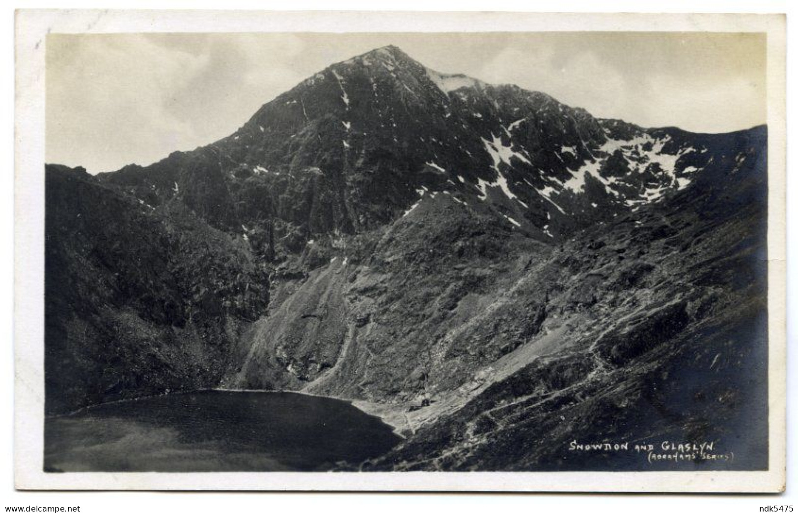 SNOWDON AND GLASLYN (ABRAHAMS) - Caernarvonshire