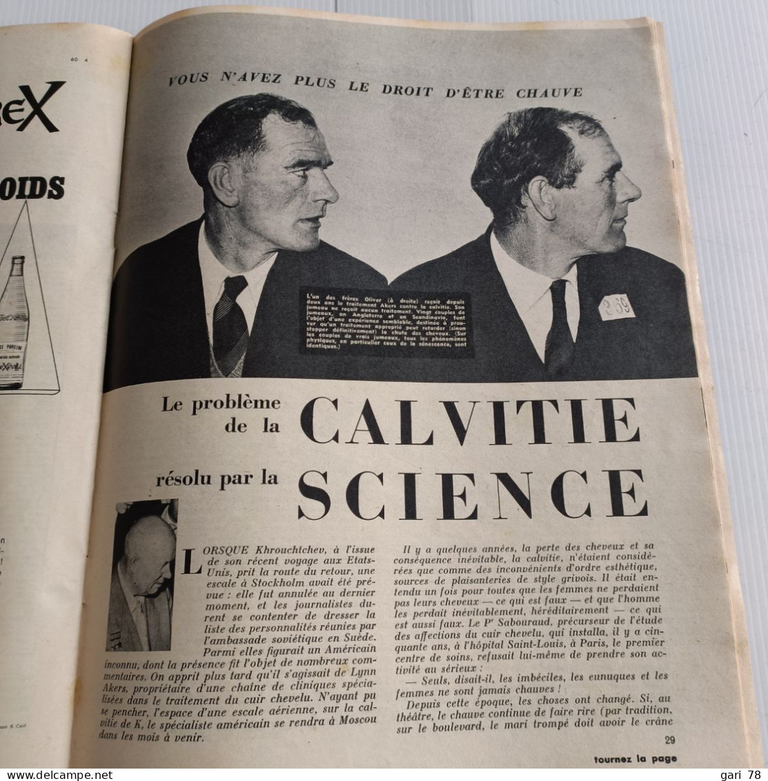 Magazine Mensuel, VOTRE SANTE N° 251 (date De 1960) Foie - Frigidité - Sclérose En Plaques - Medicina & Salute