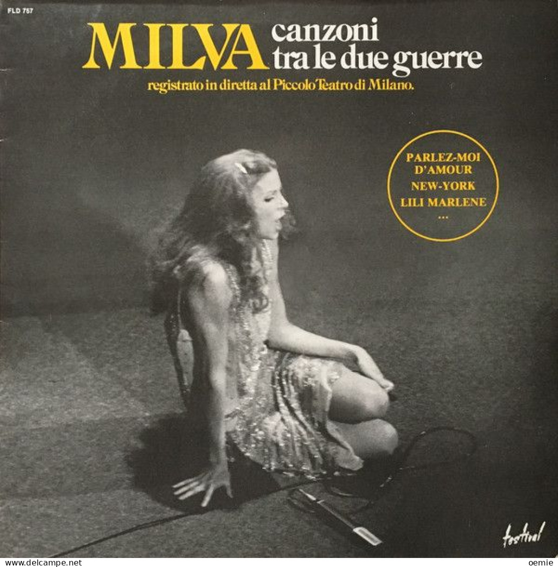 MILVA  °  CANZONI  TRA LE DUE GUERRE - Otros - Canción Italiana