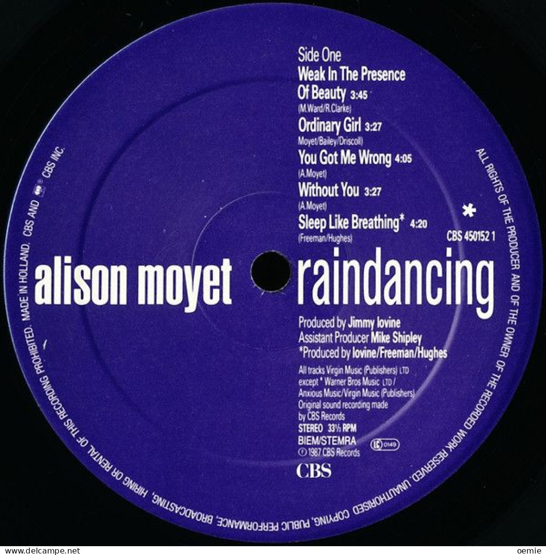 ALISON MOYET  °  Radio Sampler - Autres - Musique Anglaise