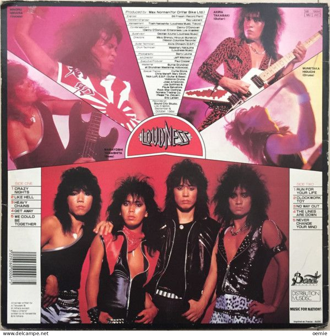 LOUDNESS  /  THUNDER IN THE EAST - Hard Rock En Metal