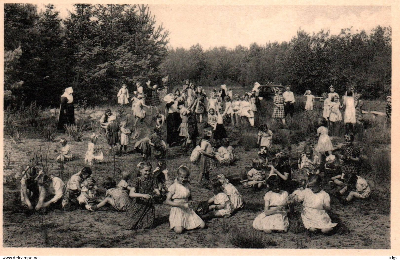 Ravels (O. L. Vrouw Van De Kempen) - Openluchtschool Voor Zwakke Meisjes, Kleuterlust In De Zavelduinen - Ravels