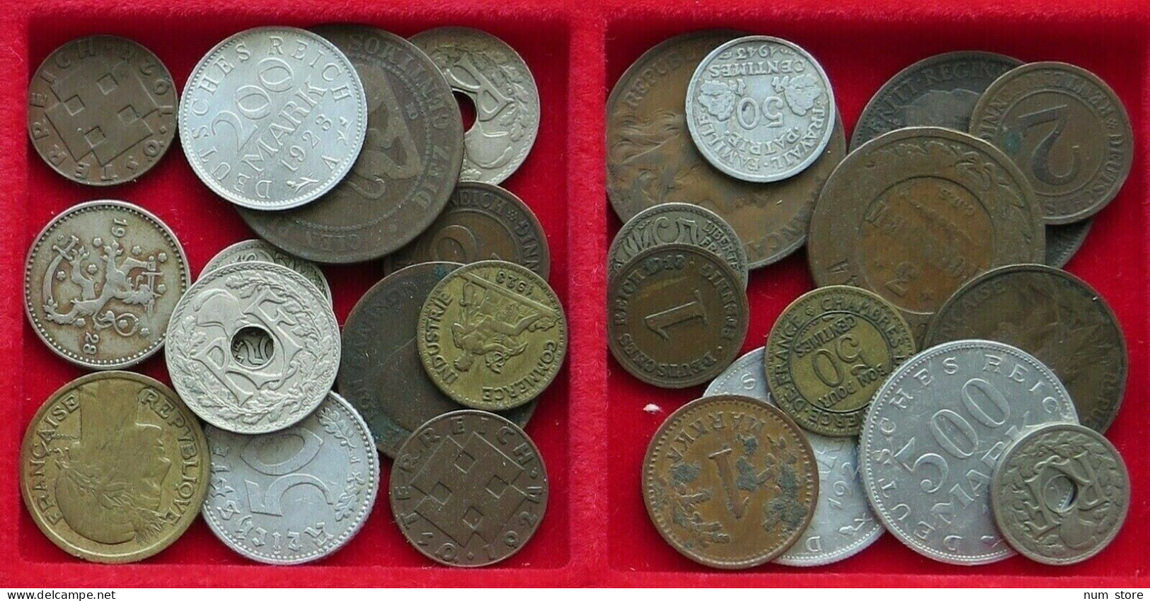 COLLECTION, LOT, EUROPE BEFORE 1945 26pc, 112g  #xx33 034 - Andere - Europa