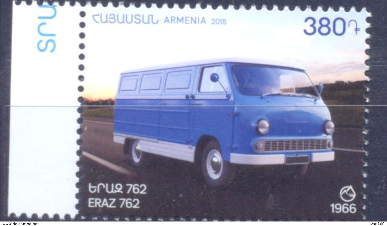 2018. Armenia, Car "ErAz-762", 1v, Mint/** - Armenien