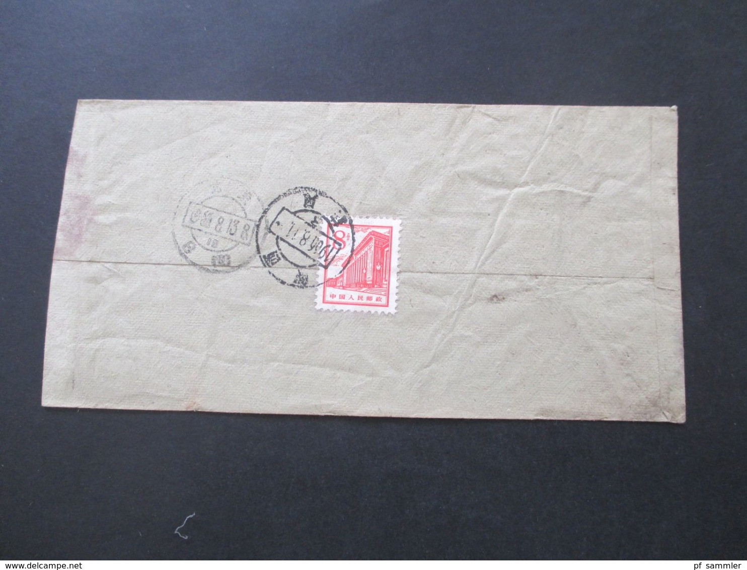 VR China 1960er Jahre Belege Posten 160 Stk. Freimarken Bauten In Peking! Verschiedene Stempel Und Teilweise Mit Inhalt - Storia Postale