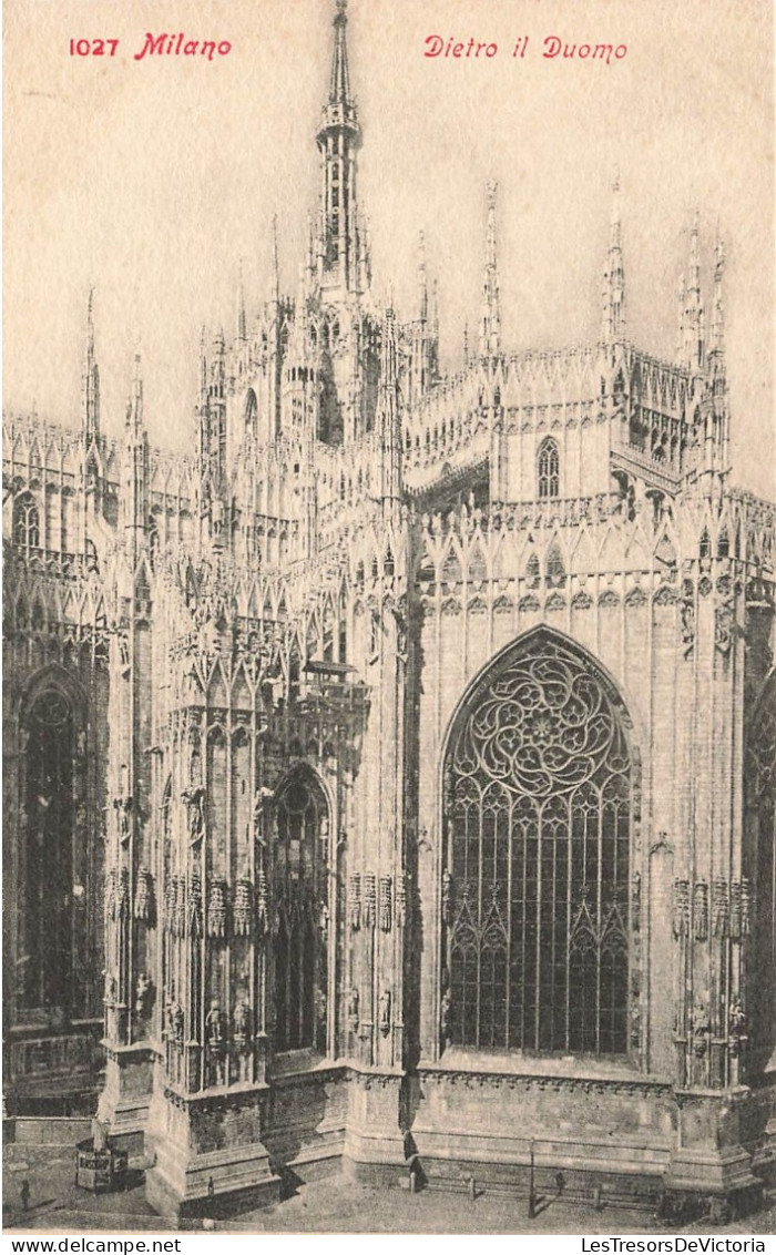 ITALIE - Milano - Dietro Il Duomo - Carte Postale Ancienne - Milano (Milan)