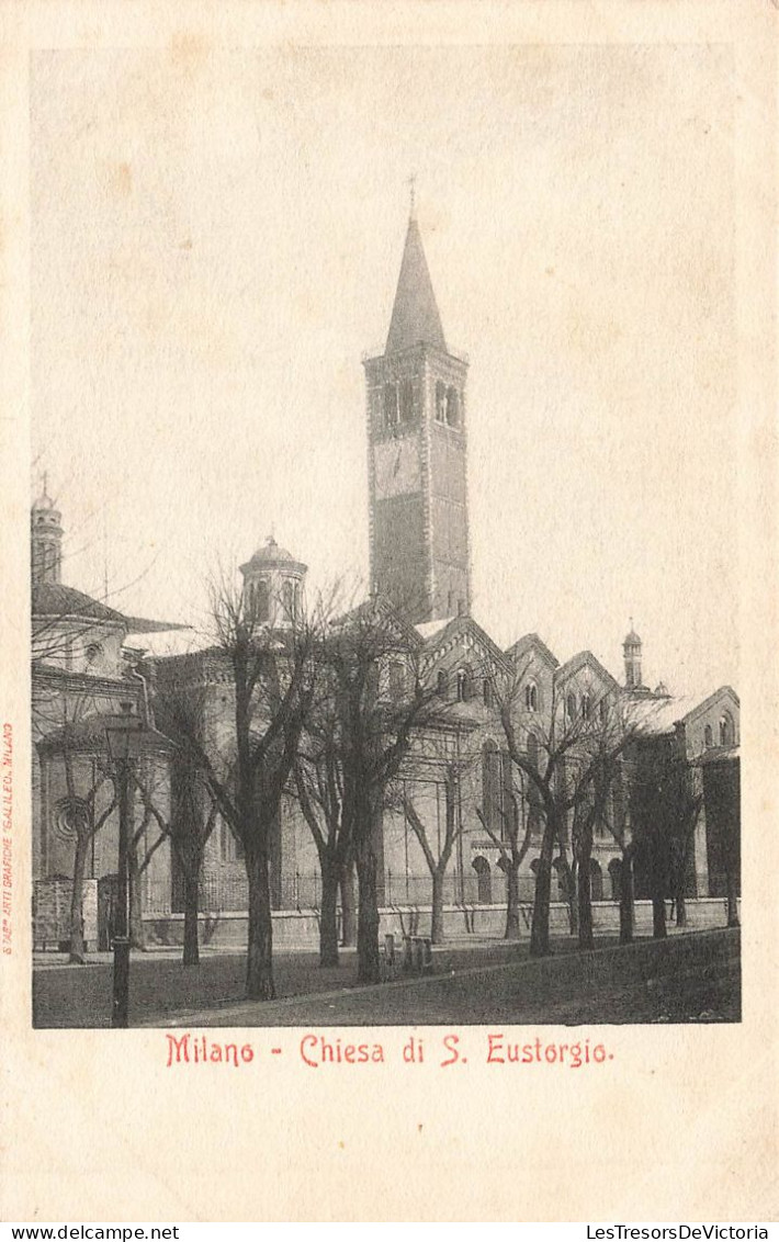 ITALIE - Milano - Chiesa Di S Eustorgio - Carte Postale Ancienne - Milano (Milan)