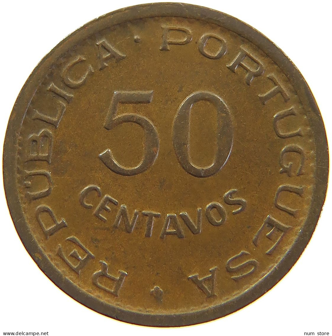 ANGOLA 50 CENTAVOS 1961  #MA 064971 - Angola