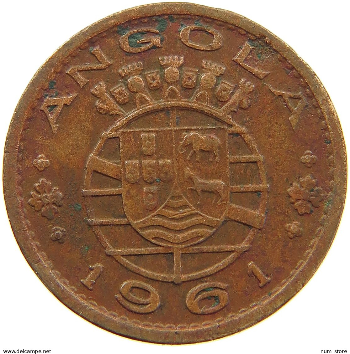 ANGOLA 50 CENTAVOS 1961  #MA 104540 - Angola