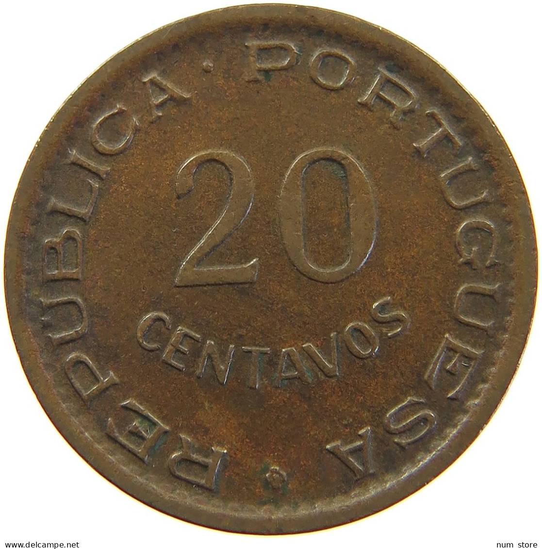 ANGOLA 20 CENTAVOS 1948  #MA 064969 - Angola
