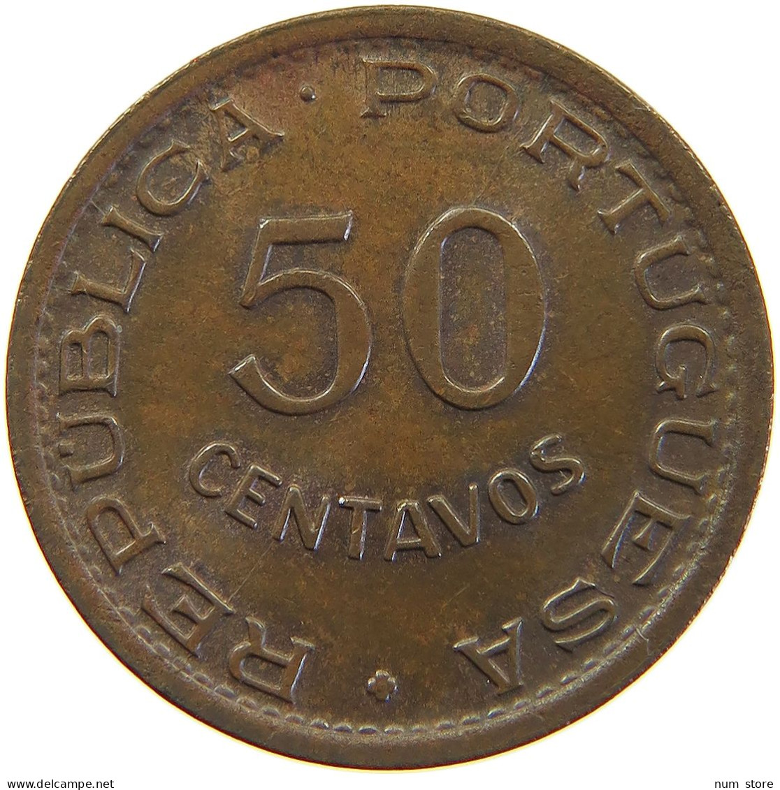 ANGOLA 50 CENTAVOS 1954  #MA 064972 - Angola