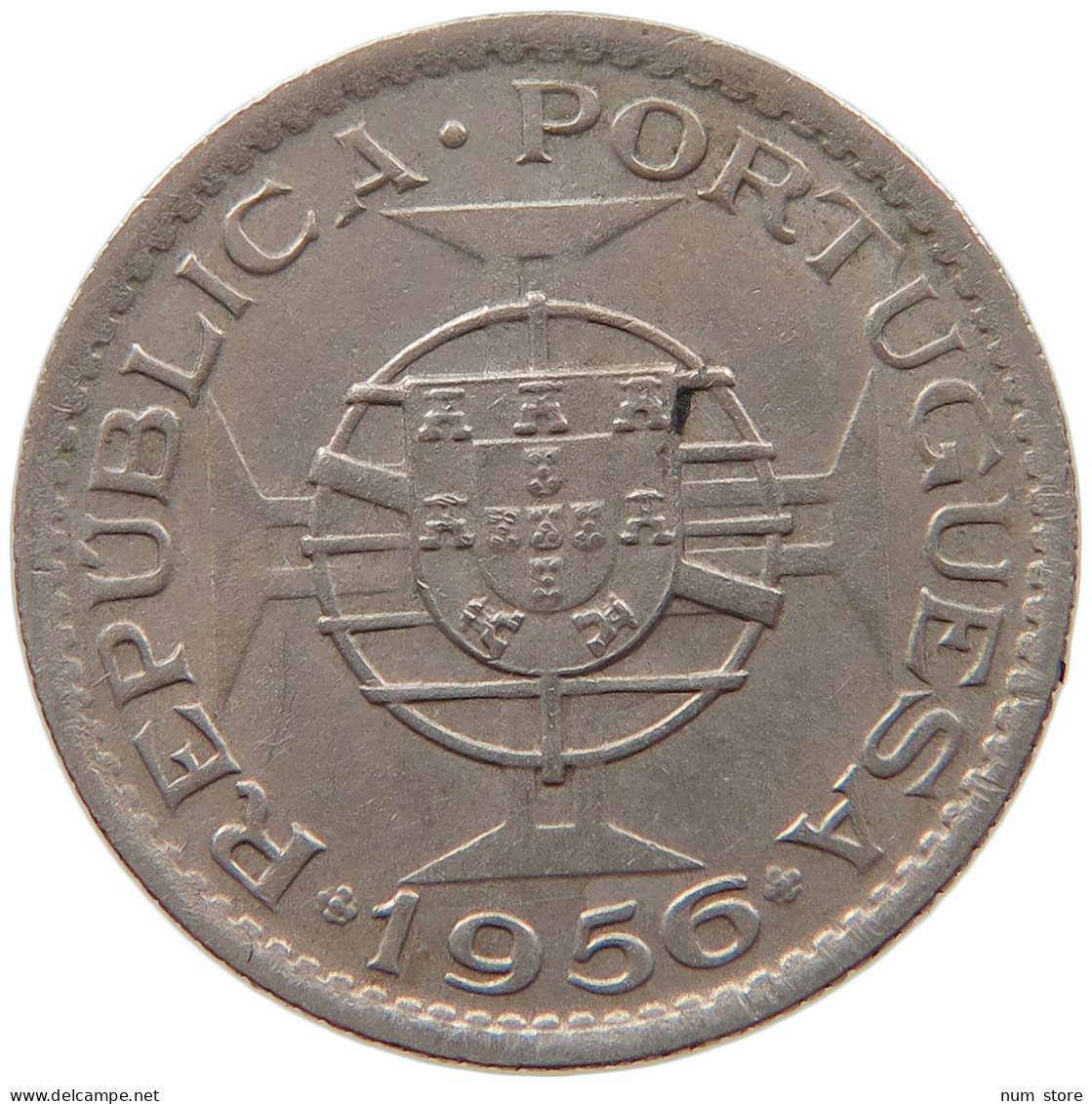 ANGOLA 2 1/2 ESCUDOS 1956  #MA 064973 - Angola