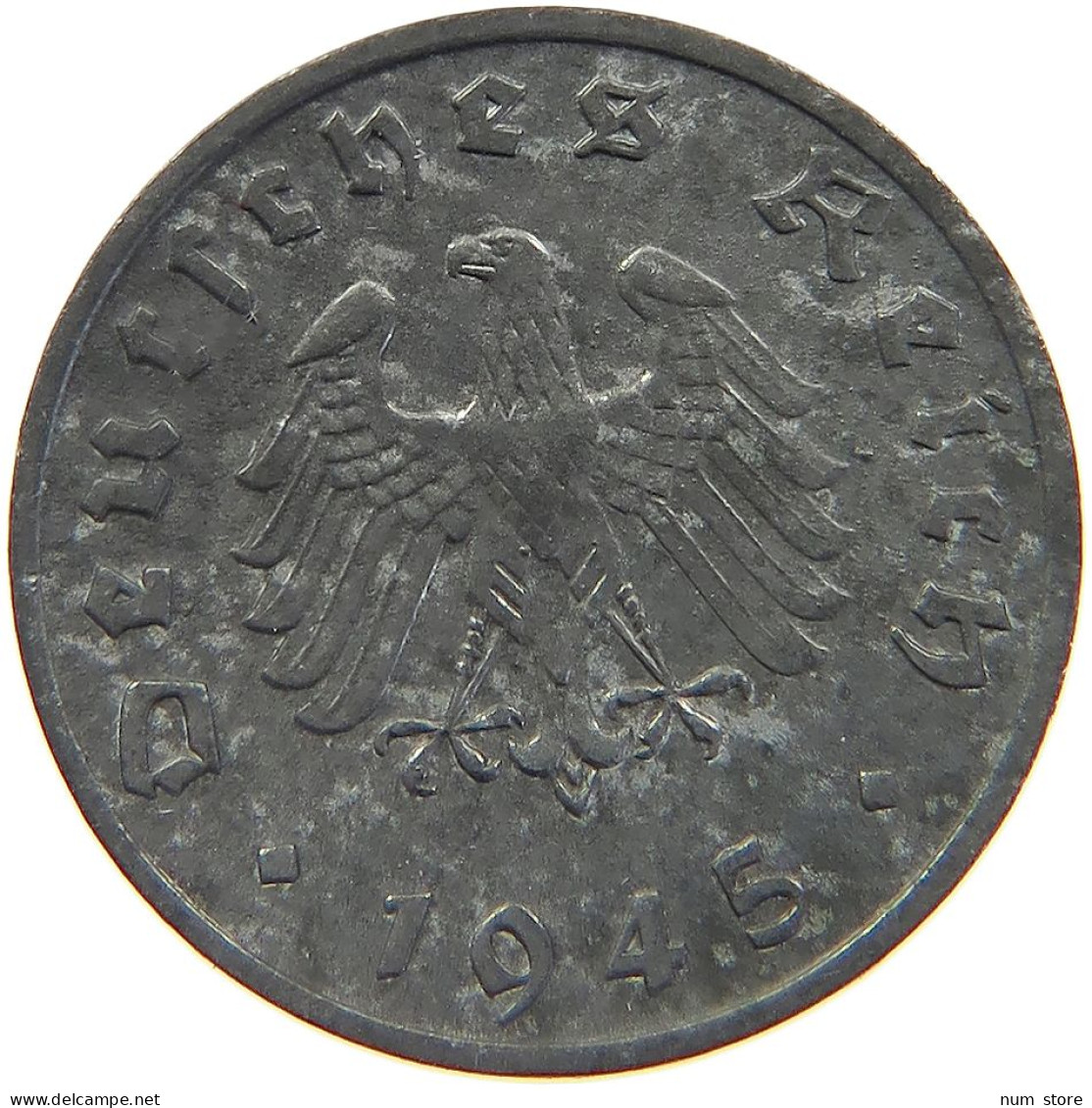 ALLIIERTE BESETZUNG REICHSPFENNIG 1945 F  #MA 104162 - 1 Reichspfennig