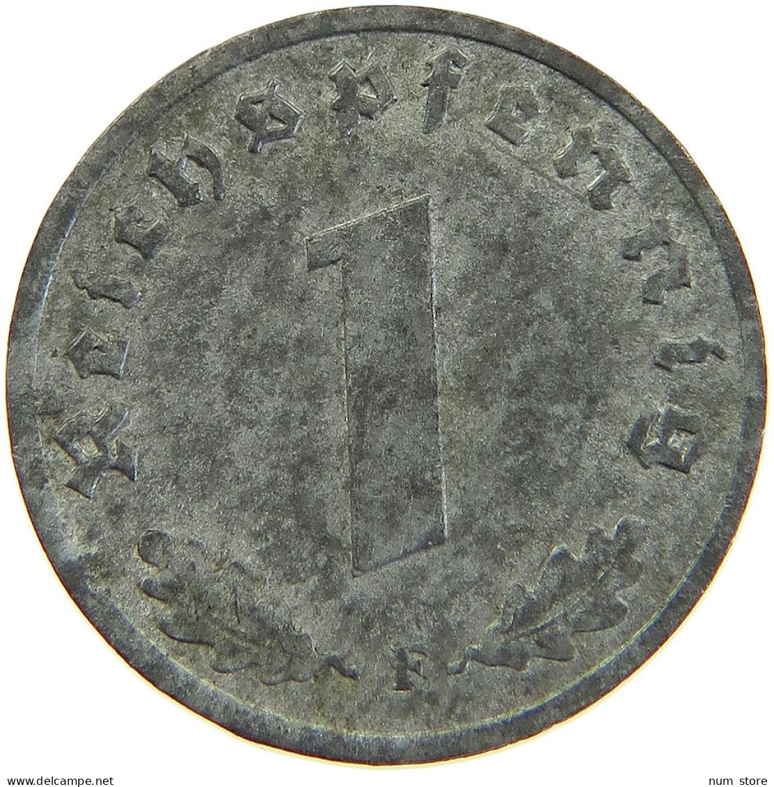 ALLIIERTE BESETZUNG REICHSPFENNIG 1945 F  #MA 102782 - 1 Reichspfennig