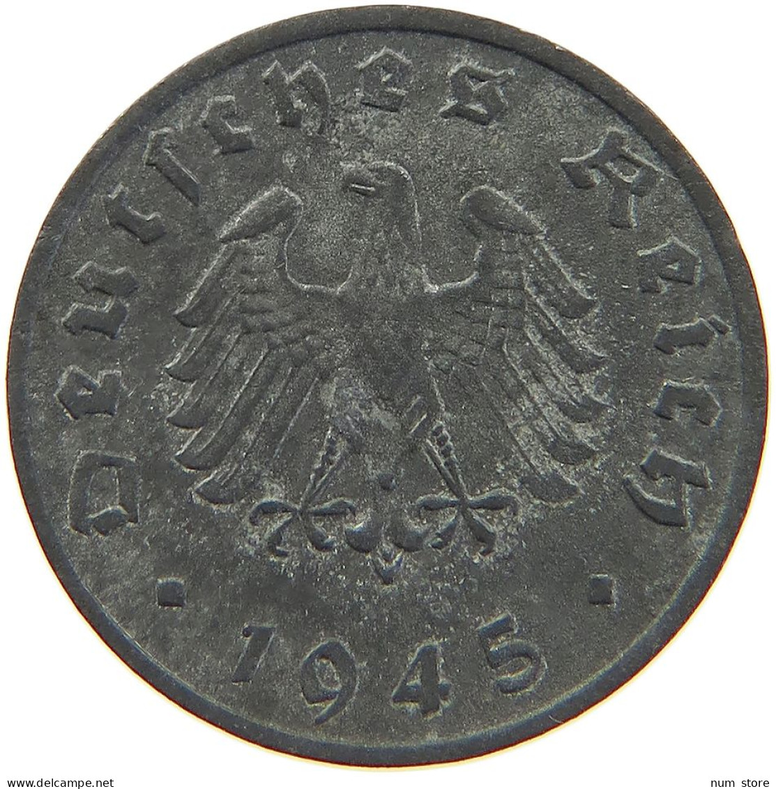 ALLIIERTE BESETZUNG REICHSPFENNIG 1945 F  #MA 104163 - 1 Reichspfennig