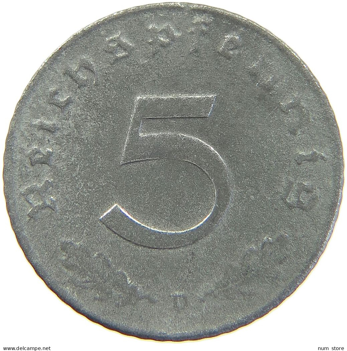 ALLIIERTE BESETZUNG 5 REICHSPFENNIG 1947 D PRÄGESCHWÄCHE #MA 102776 - 5 Reichspfennig