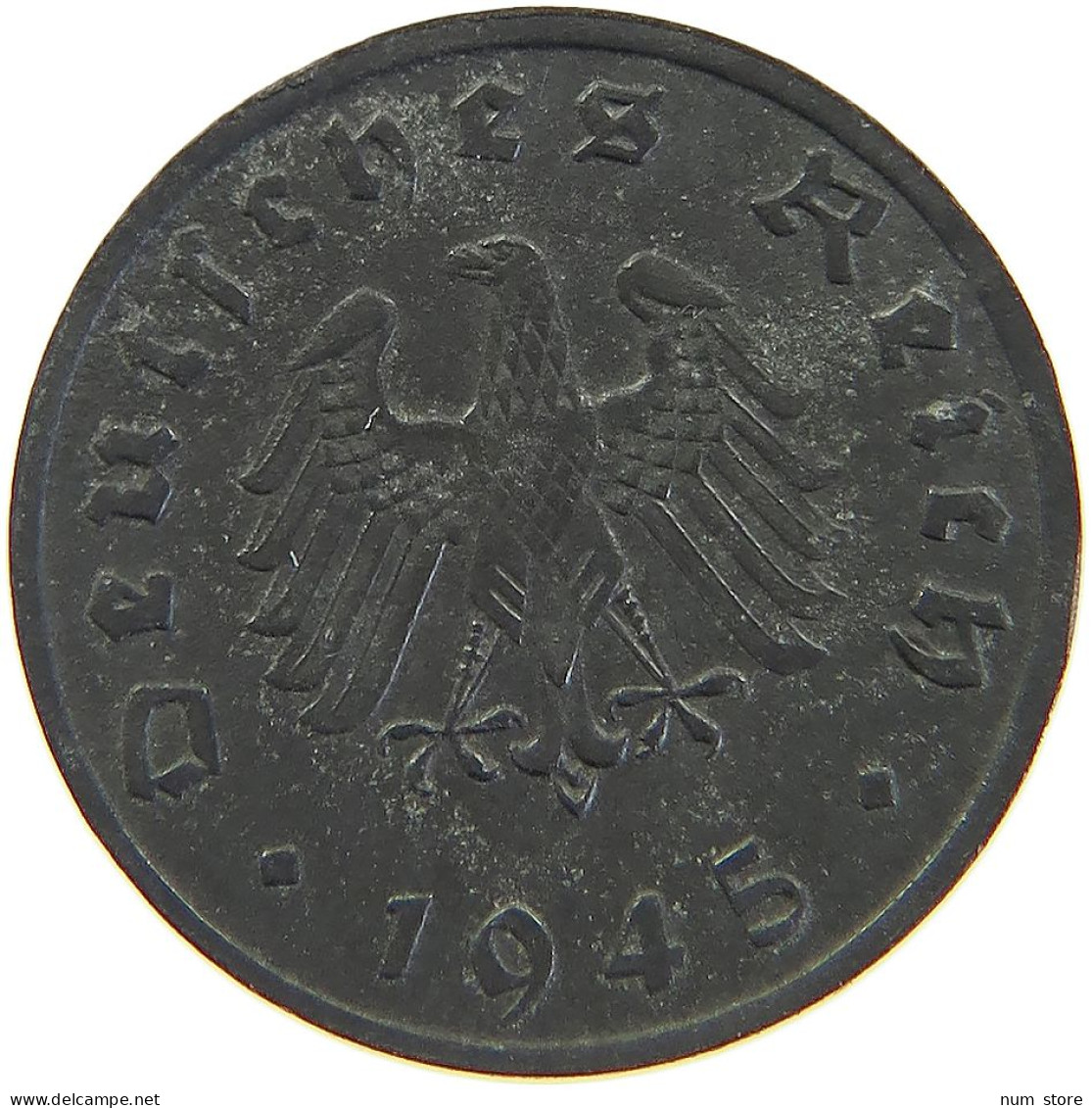 ALLIIERTE BESETZUNG REICHSPFENNIG 1945 F  #MA 102784 - 1 Reichspfennig