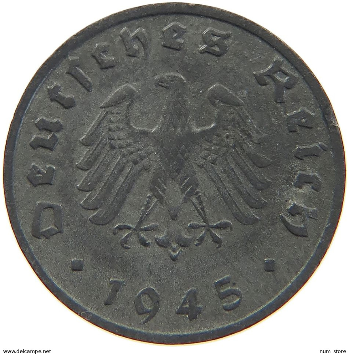 ALLIIERTE BESETZUNG REICHSPFENNIG 1945 F  #MA 104164 - 1 Reichspfennig