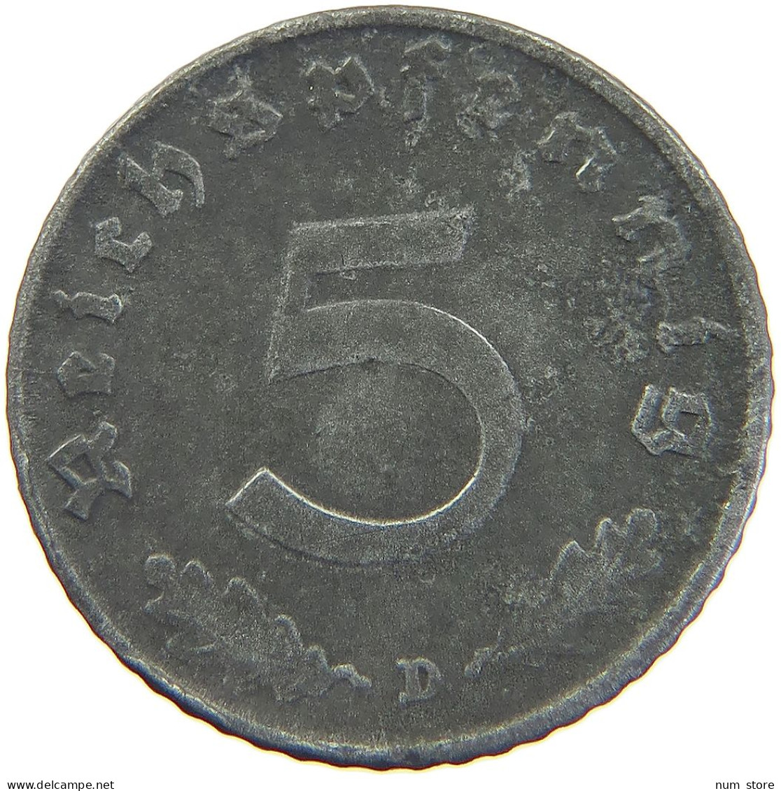 ALLIIERTE BESETZUNG 5 REICHSPFENNIG 1947 D  #MA 102767 - 5 Reichspfennig