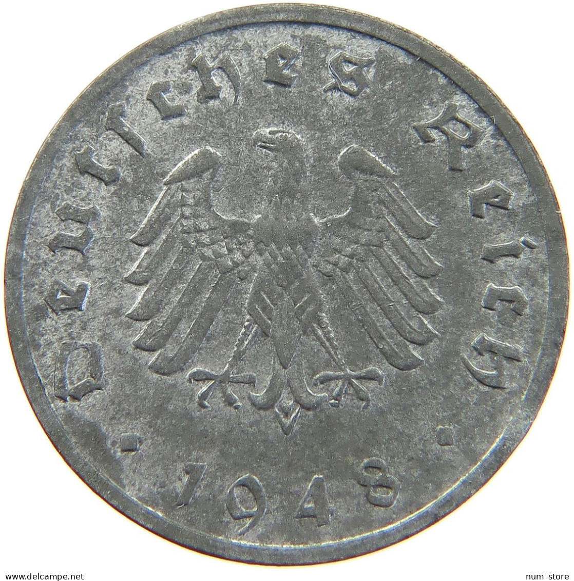 ALLIIERTE BESETZUNG 10 REICHSPFENNIG 1948 F  #MA 102762 - 10 Reichspfennig