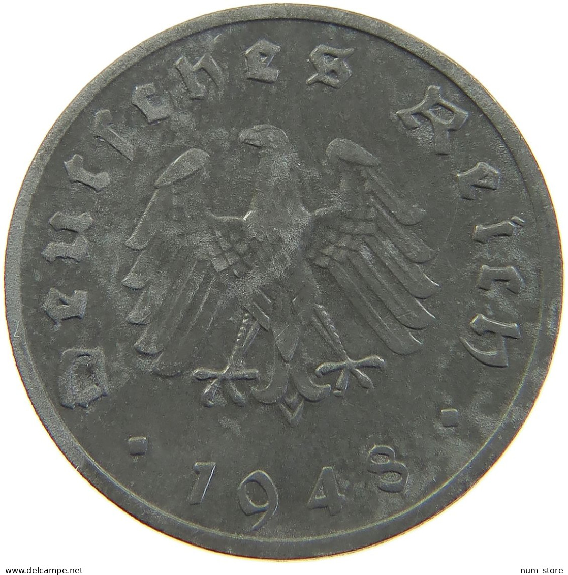 ALLIIERTE BESETZUNG 10 REICHSPFENNIG 1948 F  #MA 102755 - 10 Reichspfennig