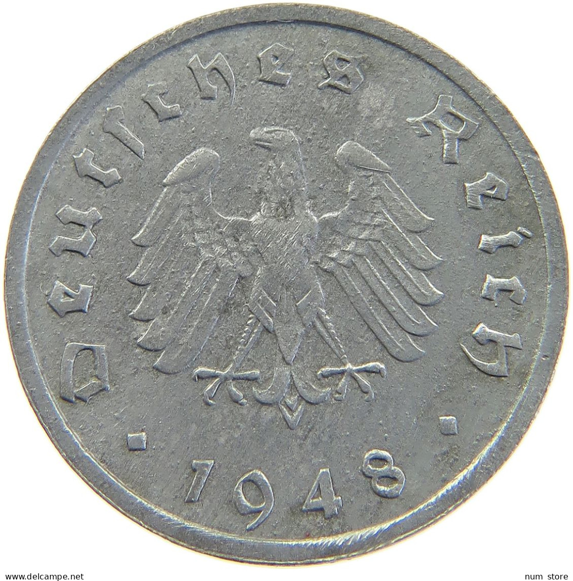 ALLIIERTE BESETZUNG 10 REICHSPFENNIG 1948 F  #MA 102758 - 10 Reichspfennig