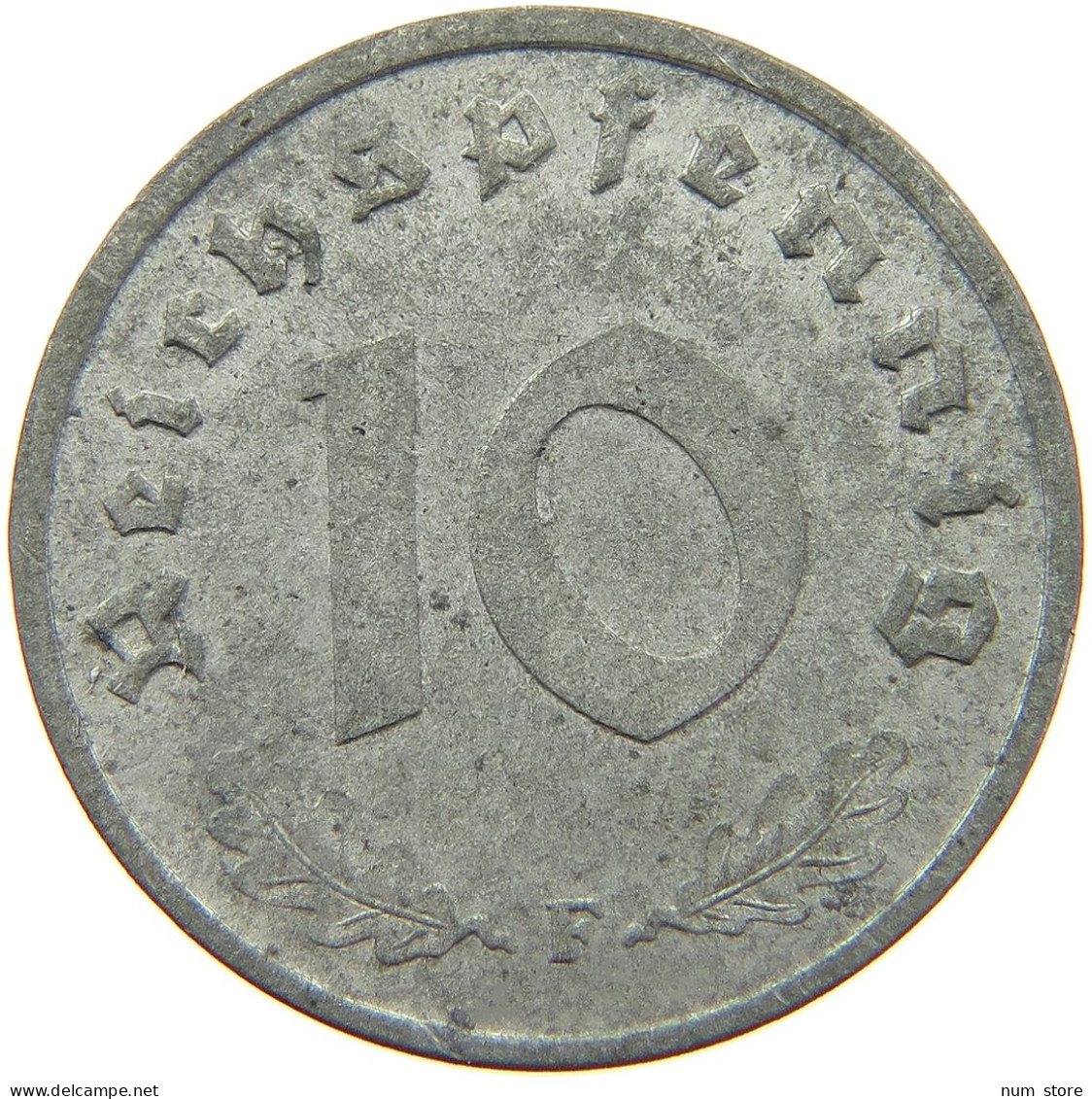 ALLIIERTE BESETZUNG 10 REICHSPFENNIG 1947 F  #MA 102761 - 10 Reichspfennig