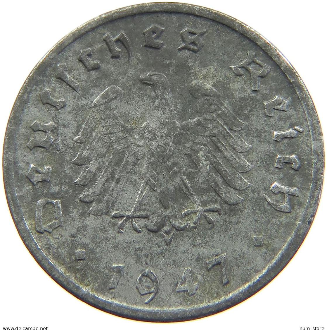 ALLIIERTE BESETZUNG 10 REICHSPFENNIG 1947 F  #MA 102747 - 10 Reichspfennig