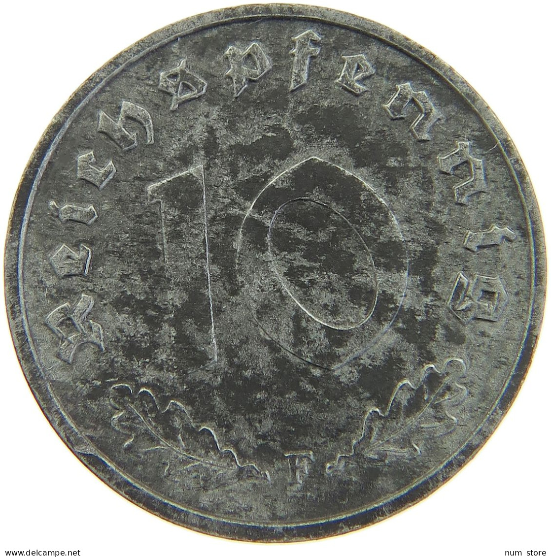 ALLIIERTE BESETZUNG 10 REICHSPFENNIG 1946 F  #MA 102750 - 10 Reichspfennig