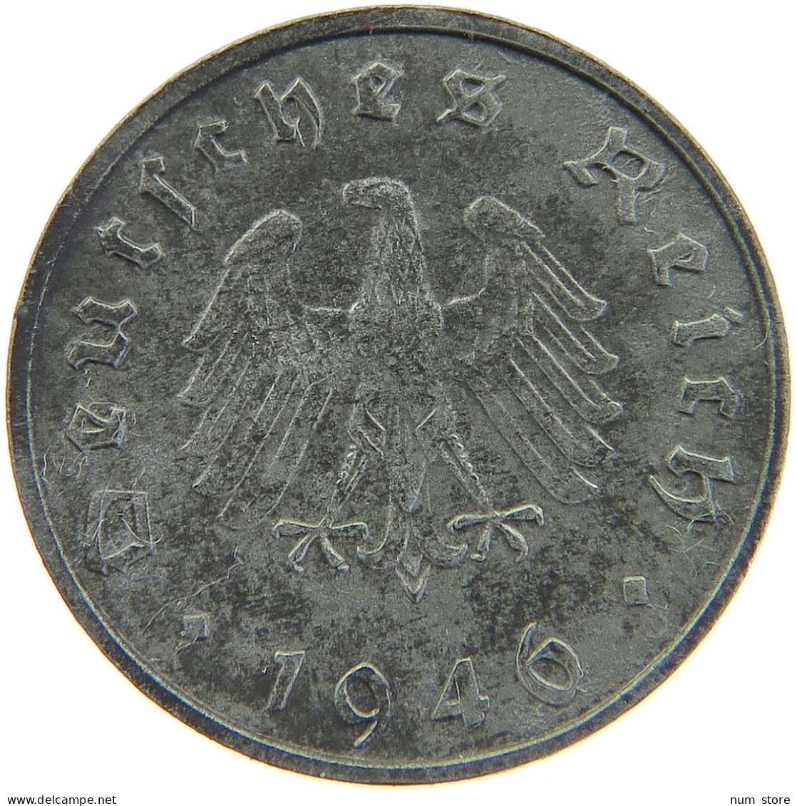 ALLIIERTE BESETZUNG 10 REICHSPFENNIG 1946 F  #MA 102750 - 10 Reichspfennig