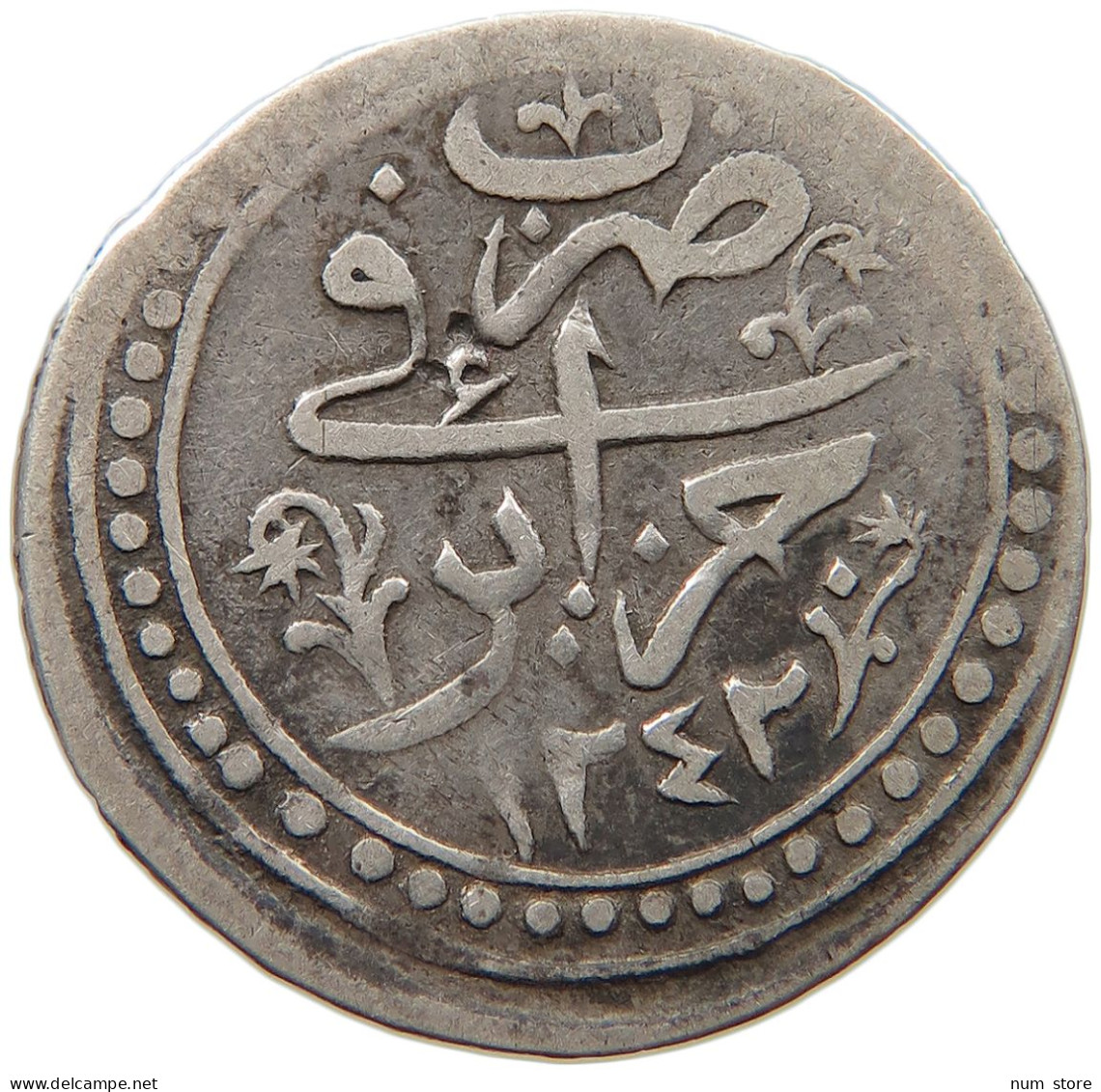 ALGERIA OTTOMAN 1/4 BUDJU 1242 MAHMUD II (1808-1830) #MA 063855 - Algérie