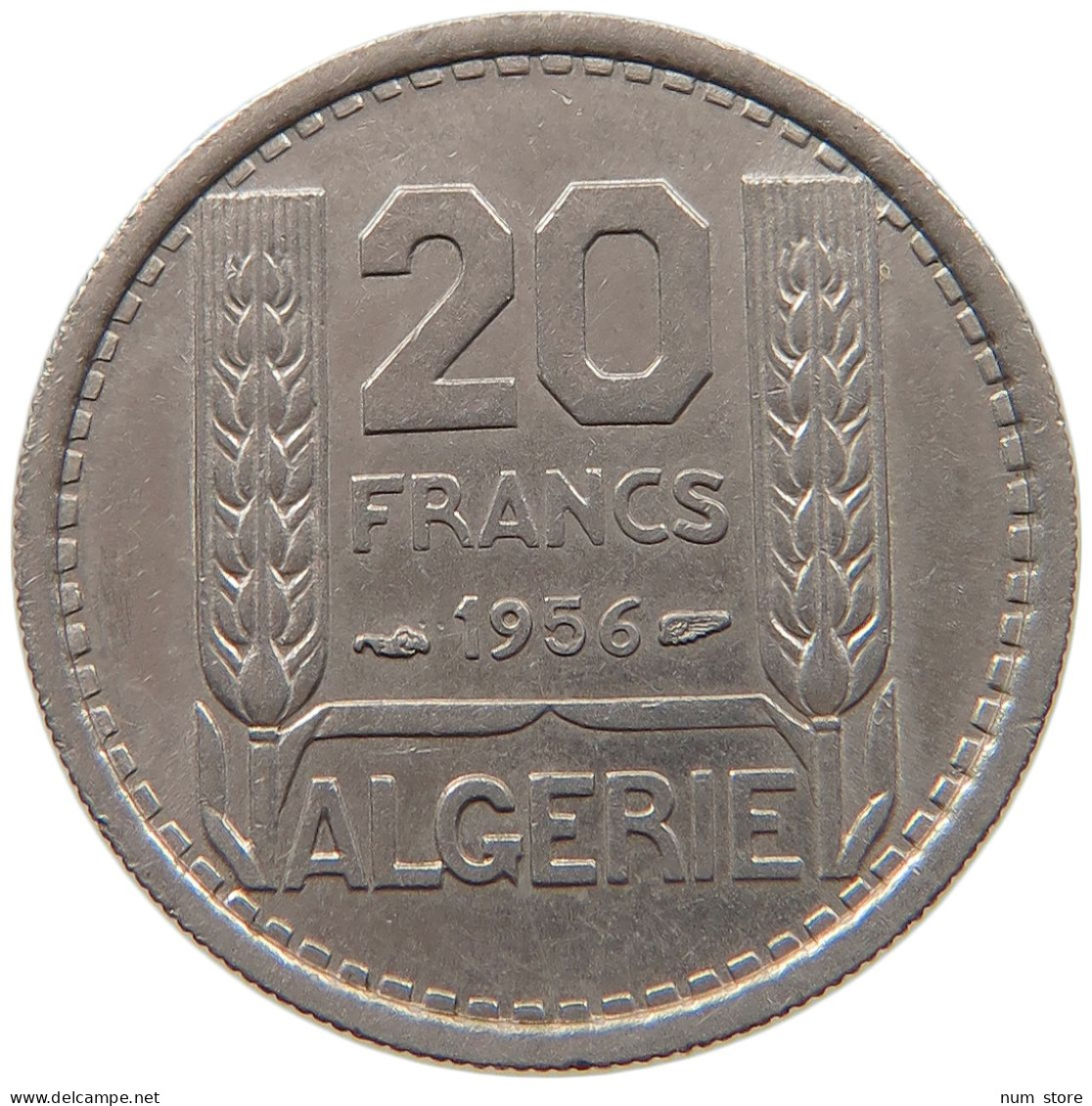 ALGERIA 20 FRANCS 1956  #MA 066827 - Argelia