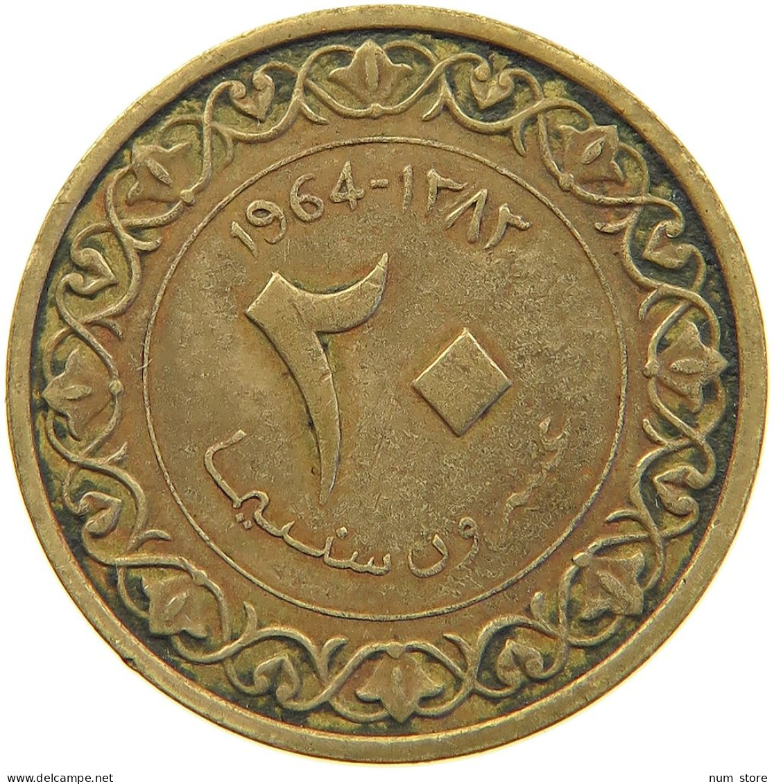 ALGERIA 20 CENTIMES 1964  #MA 067913 - Argelia