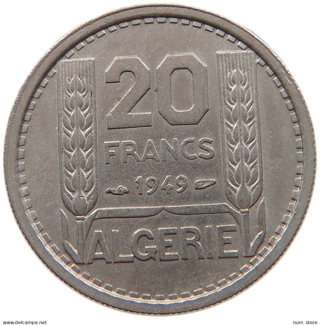 ALGERIA 20 FRANCS 1949  #MA 066828 - Algeria