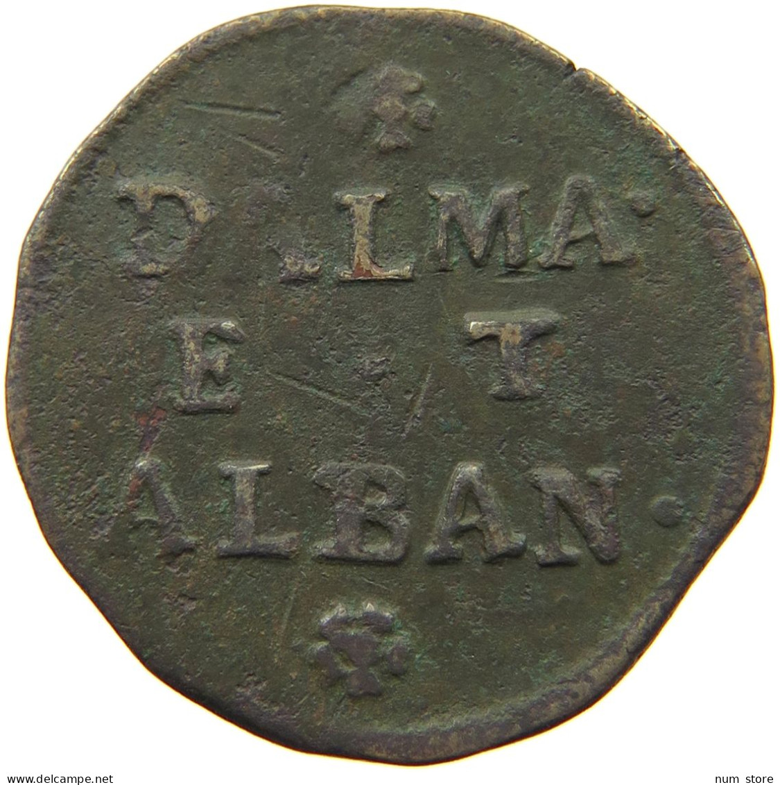 ALBANIA DALMATIA 2 SOLDI  1710 - 1797 #MA 004734 - Oosterse Kunst