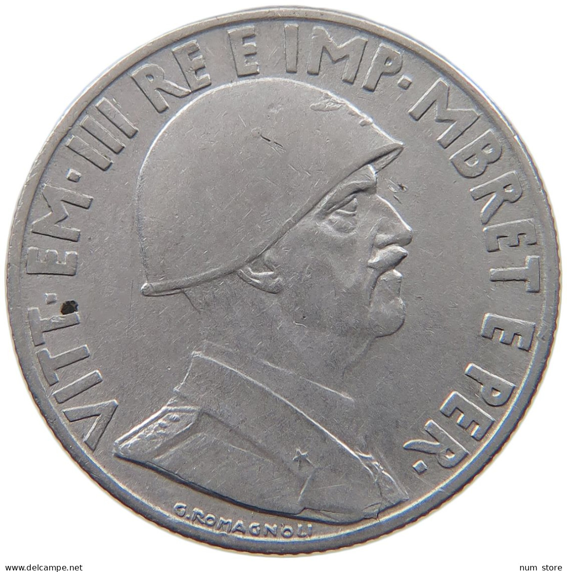 ALBANIA LEK 1939 VITTORIO EMANUELE III. (1900 - 1946) #MA 099627 - Oosterse Kunst