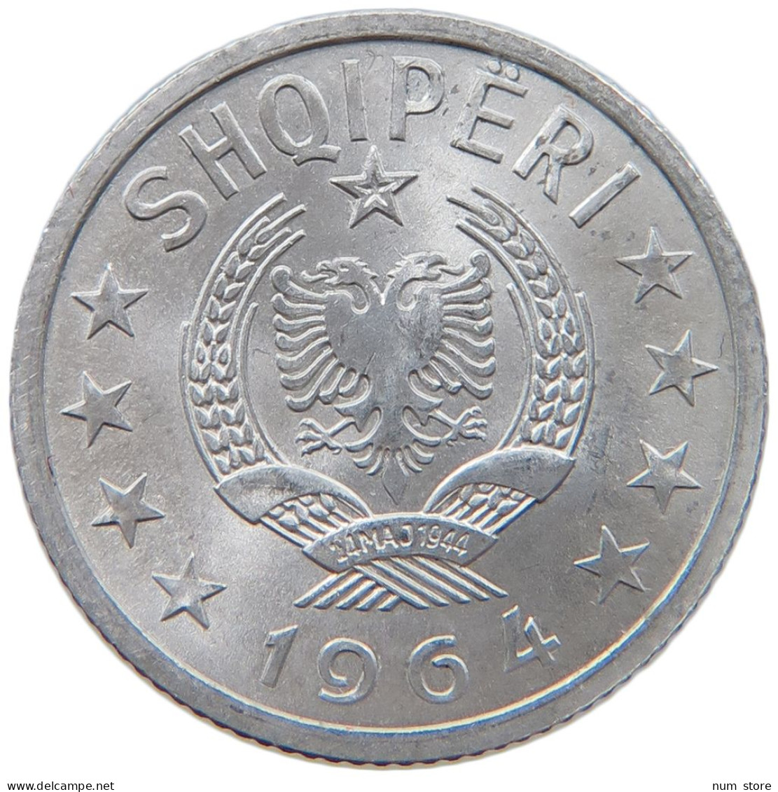 ALBANIA 5 QINDARKA 1964  #MA 066611 - Oriental