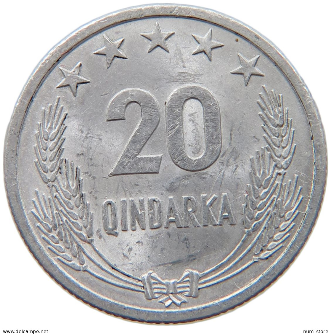 ALBANIA 20 QINDARKA 1964  #MA 066604 - Oosterse Kunst