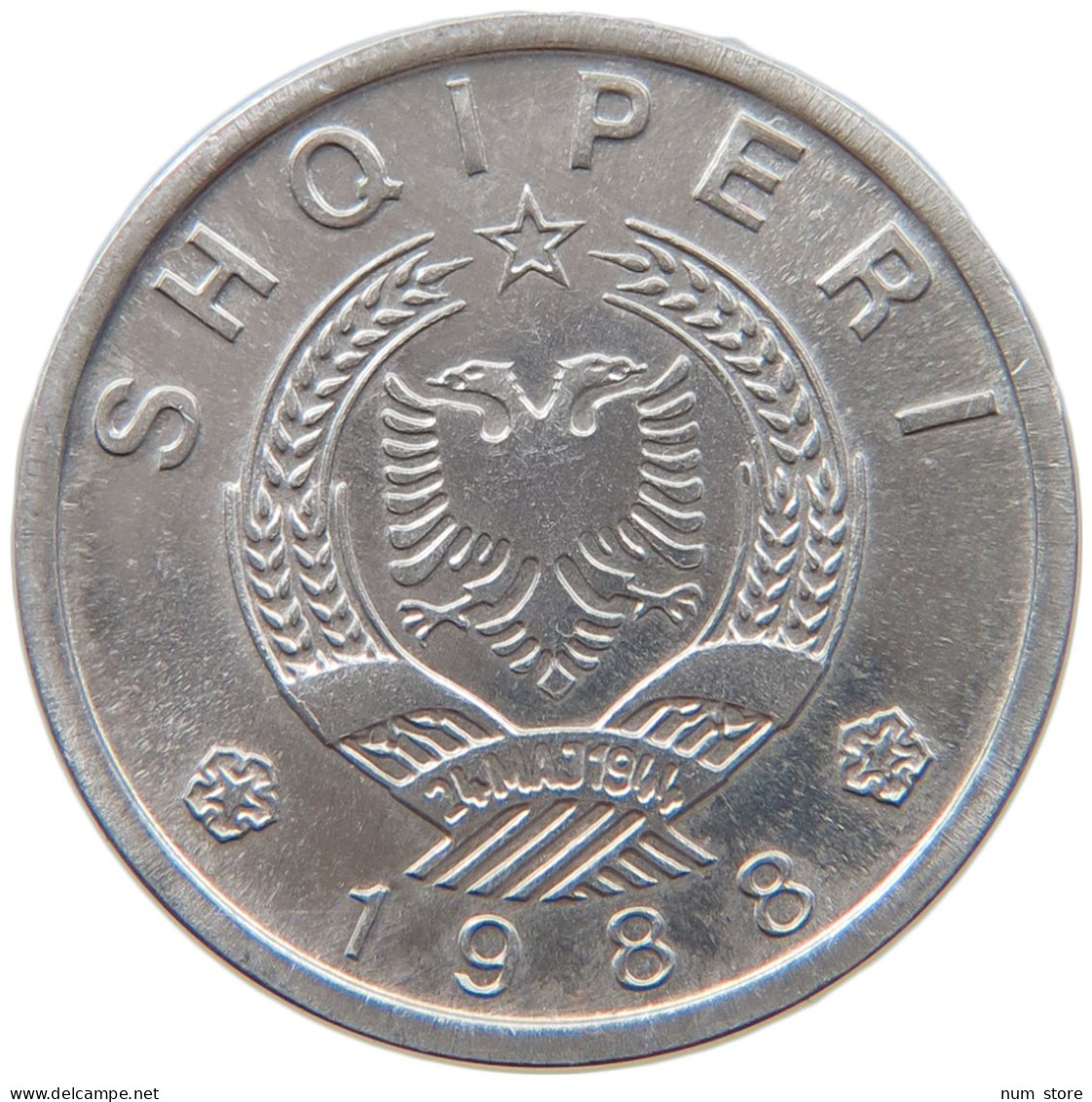 ALBANIA 10 QINDARKA 1988  #MA 066608 - Orientalische Münzen